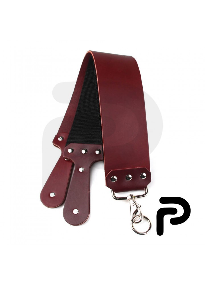 Professional leather strop quality in red